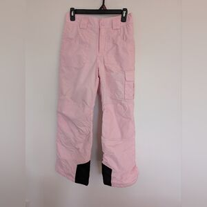 Girls Columbia pink ski snow pants Size Large 14/16